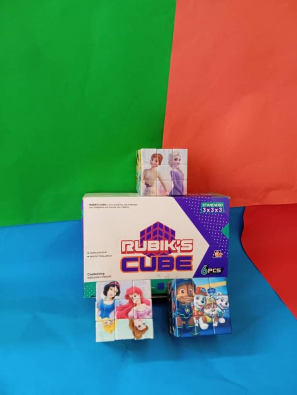 RUBIC CUBE (6 PCS)