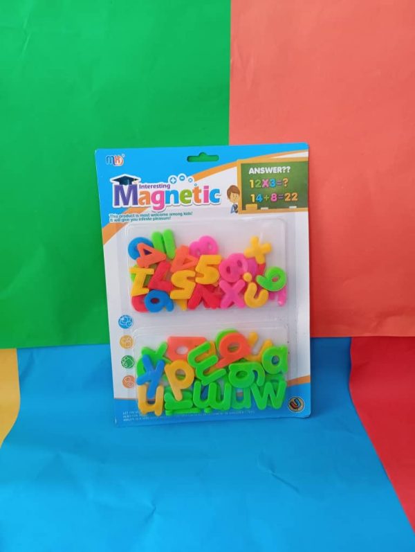 2IN1 MAGNETIC LETTERS (6 PCS)