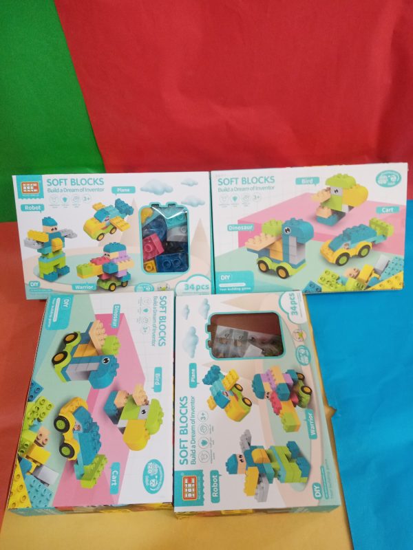 SOFT BLOCKS BY 34PCS (2BOXES) - Image 2