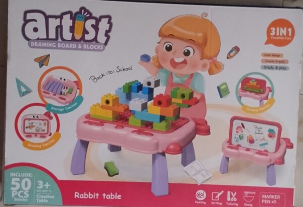 Artist drawing board 3in1 1pcs