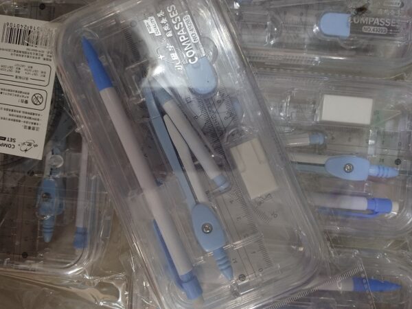 Transparent math set 1pcs
