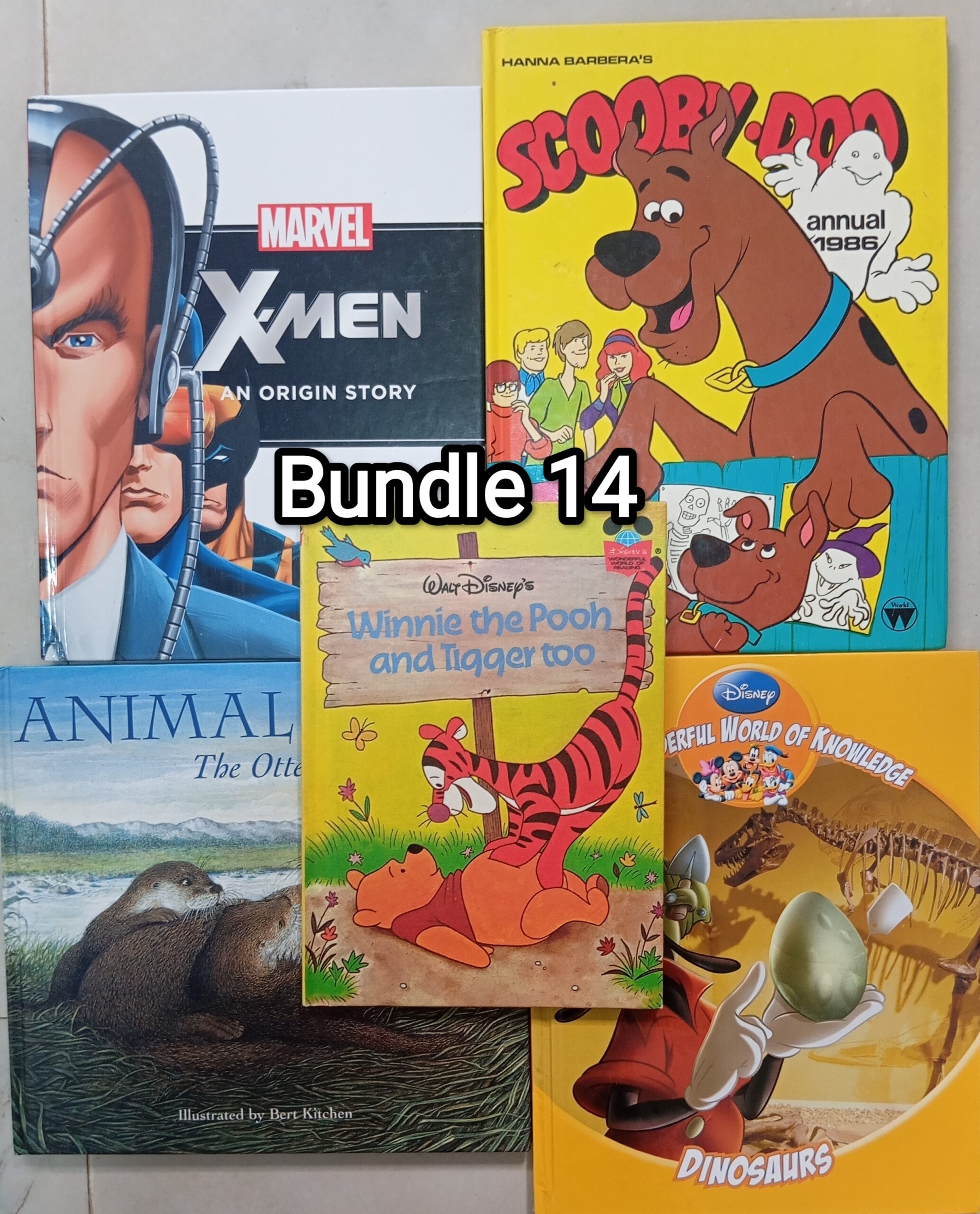 HOLIDAY BUNDLE 014: This book bundle contains Disney books suitable for ages 6-14. It has a total of 25pcs of books and these books are unique and very interesting, books like Cinderella and Joseph and his coat of many colours and many beautiful stories is contained in this bundle . The bundle also comes with a free delivery to your choice of location.